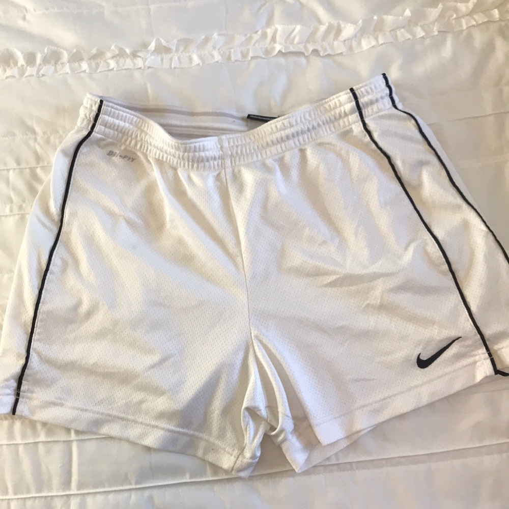 Dri-Fit Nike white shorts